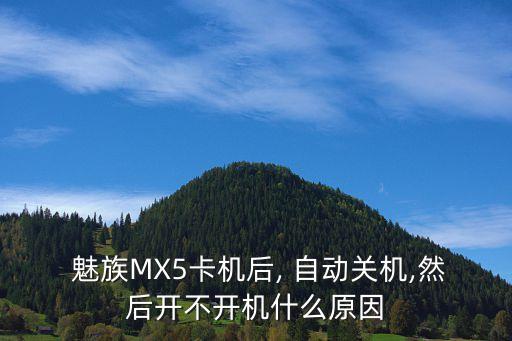  魅族mx5卡机后, 自动关机,然后开不开机什么原因