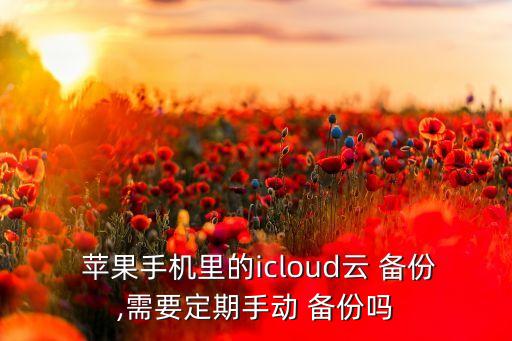 苹果7icloud不自动备份,苹果手机icloud怎么用?