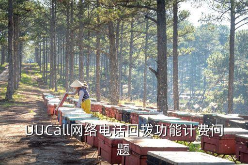 uucall网络电话回拨功能计费问题