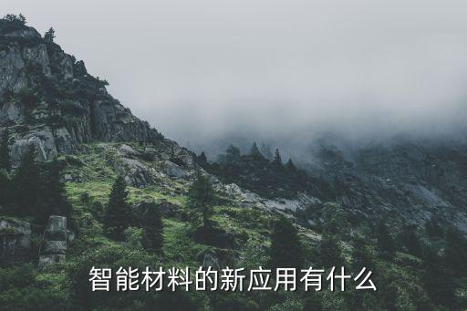 智能材料的新应用有什么