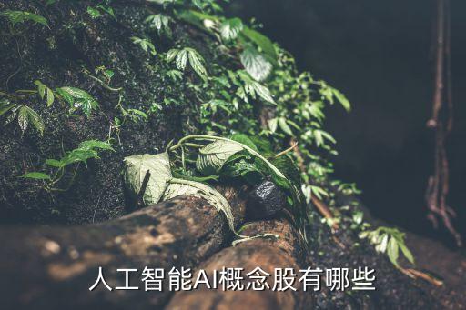 人工智能ai概念股有哪些