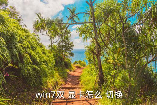 win7显卡自动切换,双显卡自动切换有问题但游戏不会卡顿