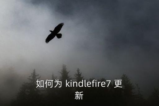 如何为 kindlefire7 更新