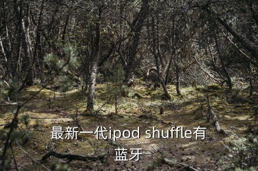 最新一代ipod shuffle有蓝牙