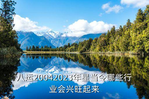 八运20042023年星当令哪些行业会兴旺起来