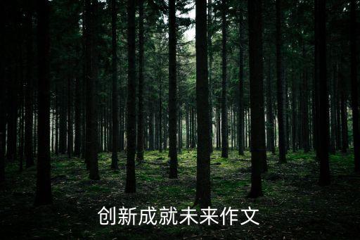 创新成就未来作文