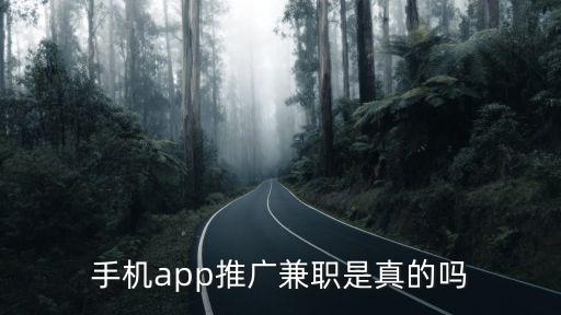 app下载推广赚钱是真的吗，手机app推广兼职是真的吗