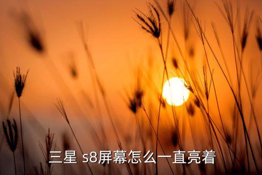 三星s8息屏怎么自动灭,三星手机开机息屏提醒1.4级