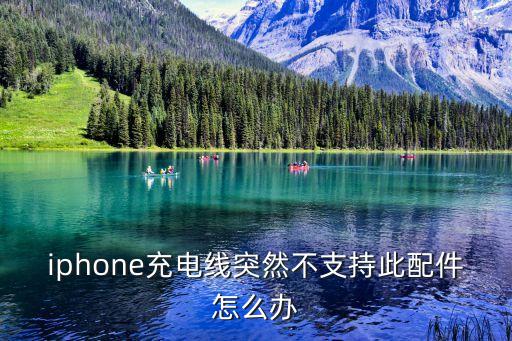 iphone充电线突然不支持此配件怎么办