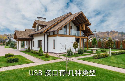 usb 接口有 几种类型