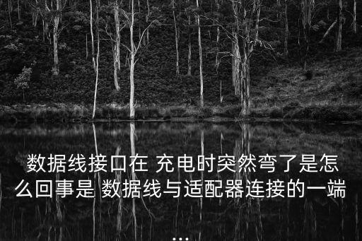 数据线弯曲后才能充电,为什么数据线弯曲才能充电