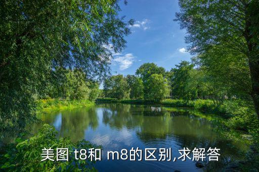  美图 t8和 m8的区别,求解答