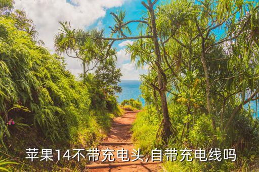  苹果14不带充电头,自带充电线吗