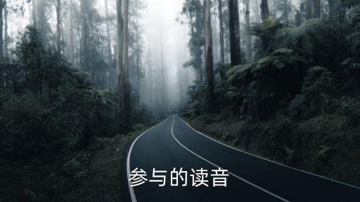 参与的读音