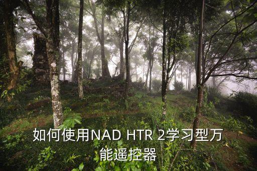 如何使用nad htr 2学习型万能遥控器