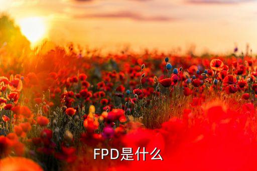 fpd是什么