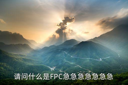 请问什么是fpc急急急急急急急