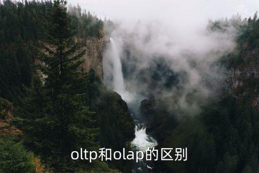 oltp和olap的区别