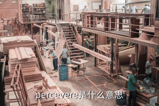 percevere是什么意思