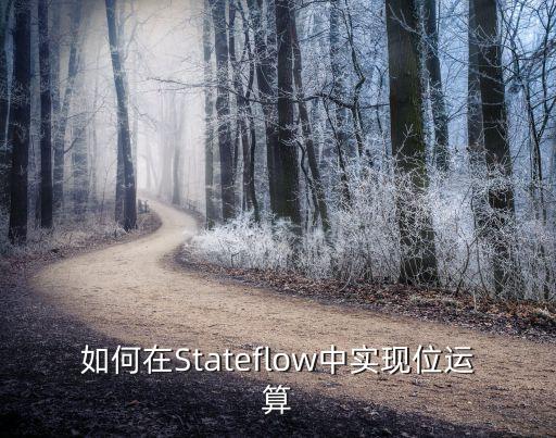 如何在stateflow中实现位运算