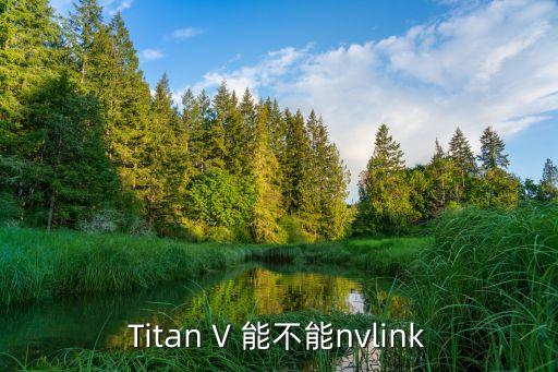 titan v 能不能nvlink