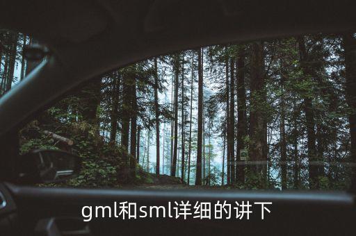 gml和sml详细的讲下