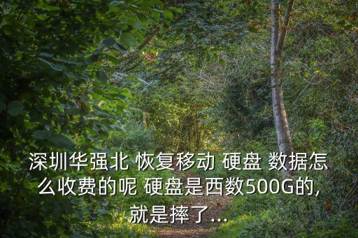 深圳华强北 恢复移动 硬盘 数据怎么收费的呢 硬盘是西数500g的,就是摔了...