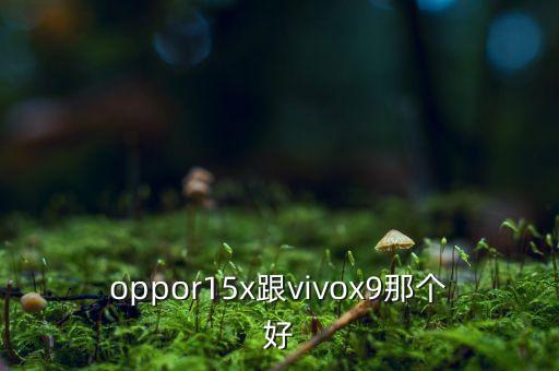 oppor15x跟vivox9那个好