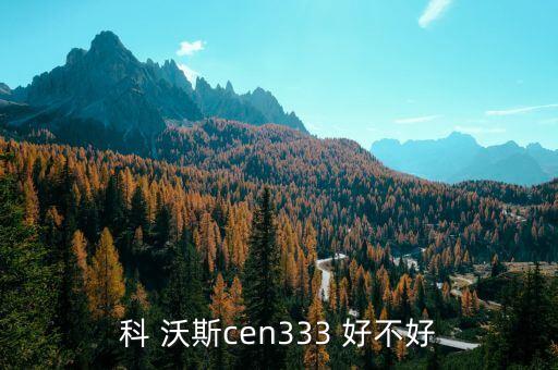 科 沃斯cen333 好不好