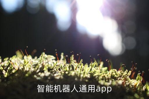 智能机器人通用app