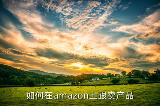 如何在amazon上跟卖产品