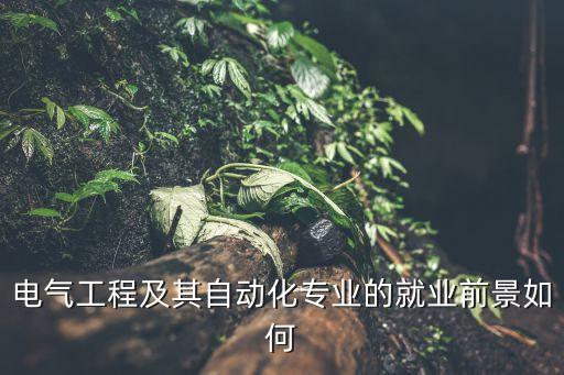 通用电气自动化研究生就业,电气自动化专业就业前景你好吗?