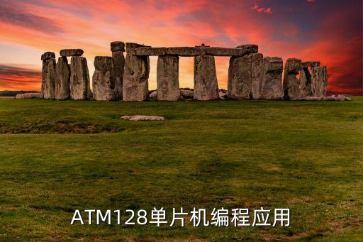 atm128单片机编程应用