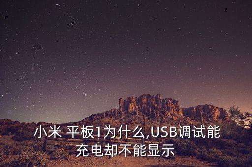  小米 平板1为什么,usb调试能充电却不能显示