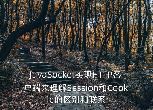 javasocket实现http客户端来理解session和cookie的区别和联系