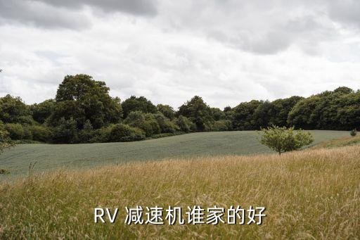 rv 减速机谁家的好