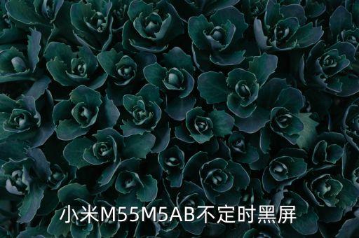 小米m55m5ab不定时黑屏