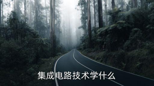 集成电路技术学什么