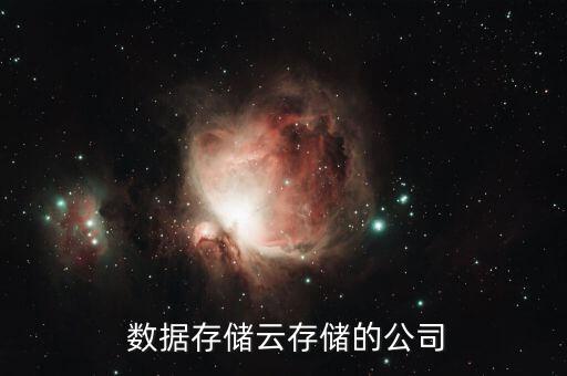  数据存储云存储的公司