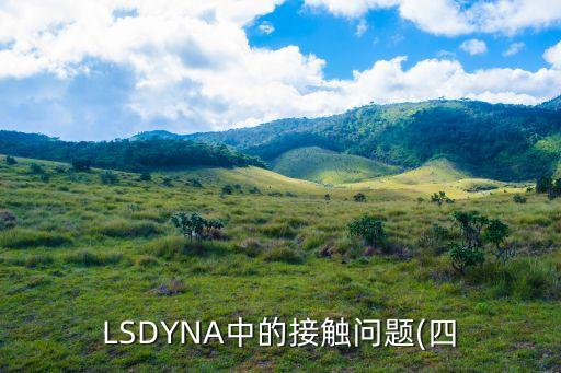 lsdyna中的接触问题(四