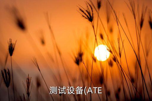 测试设备(ate