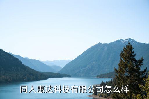 同人惠达科技有限公司怎么样