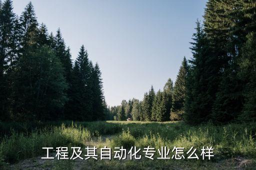 工程及其自动化专业怎么样