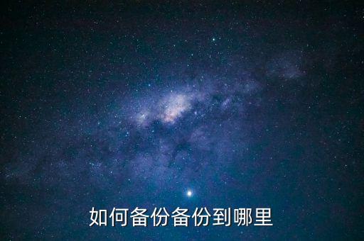 数据备份的主要内容,数据库备份可分为哪四种备份类型?