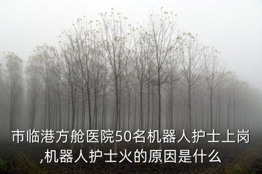 市临港方舱医院50名机器人护士上岗,机器人护士火的原因是什么