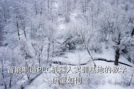 智能制造plc机器人实训基地的教学质量如何