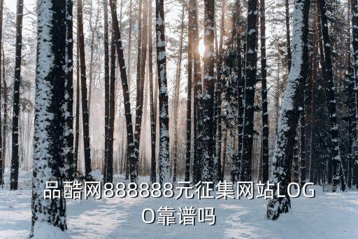 品酷网888888元征集网站logo靠谱吗