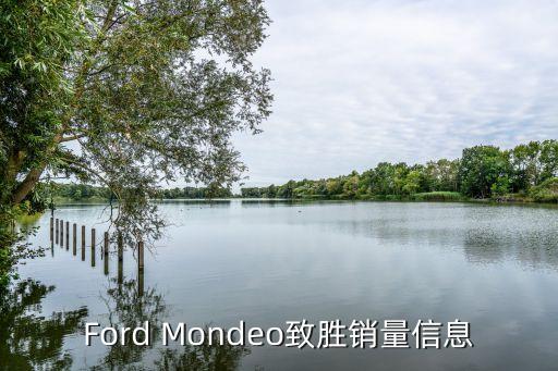 ford mondeo致胜销量信息