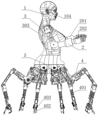 仿生蝎子机器人人